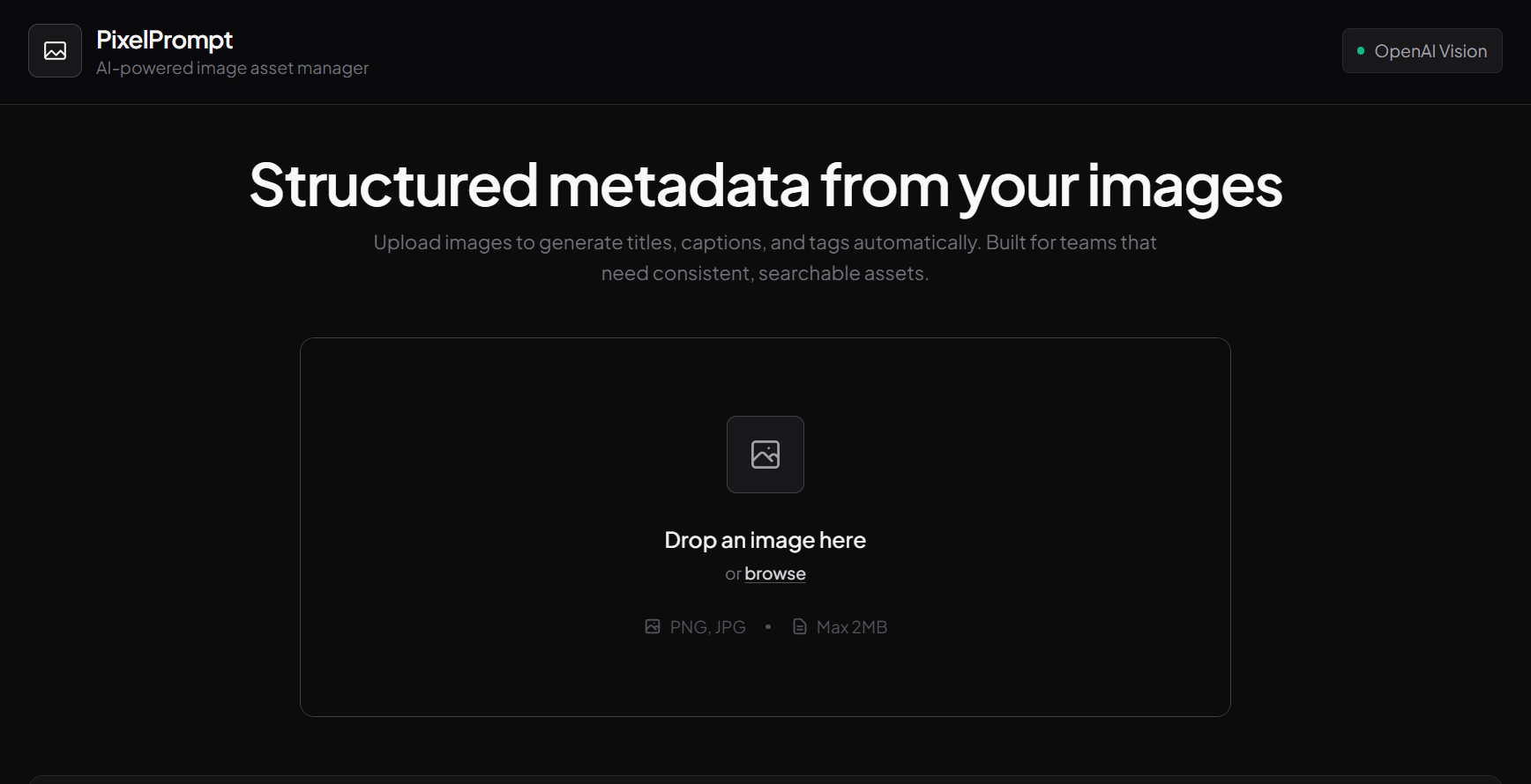 AI Image Asset Manager